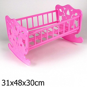 Кровать-колыбель кукольная (Спектр, У765veg)